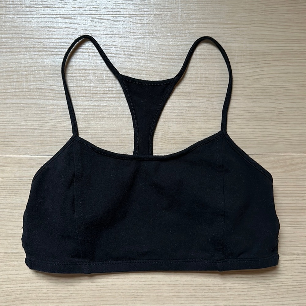 Express One Eleven Black Bralette Small
